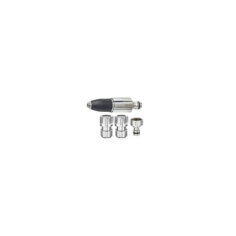 Geka Plus - chroom - starter set 4-delig 800CY