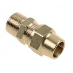 BONFIX BELGAS knel messing puntstuk 3/8" bu.dr. x 12 mm