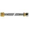 BONFIX RVS flexibele aansluitleiding 35cm 3/8" bu. x 10 mm knel