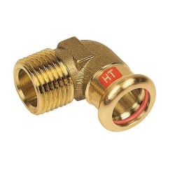 BONFIX M-press RK-solar kniekoppeling 1/2" bu.dr. x 18 mm