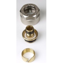 koppeling 20x2 tbv PEX/PE-RT/ALU-PEX