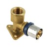 BONFIX Alu-pers muurplaat 1/2" bi.dr. x 20 mm h49 mm