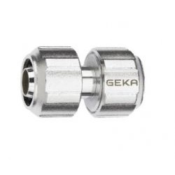 Geka Plus - chroom - slangverbinder 3/4 863C