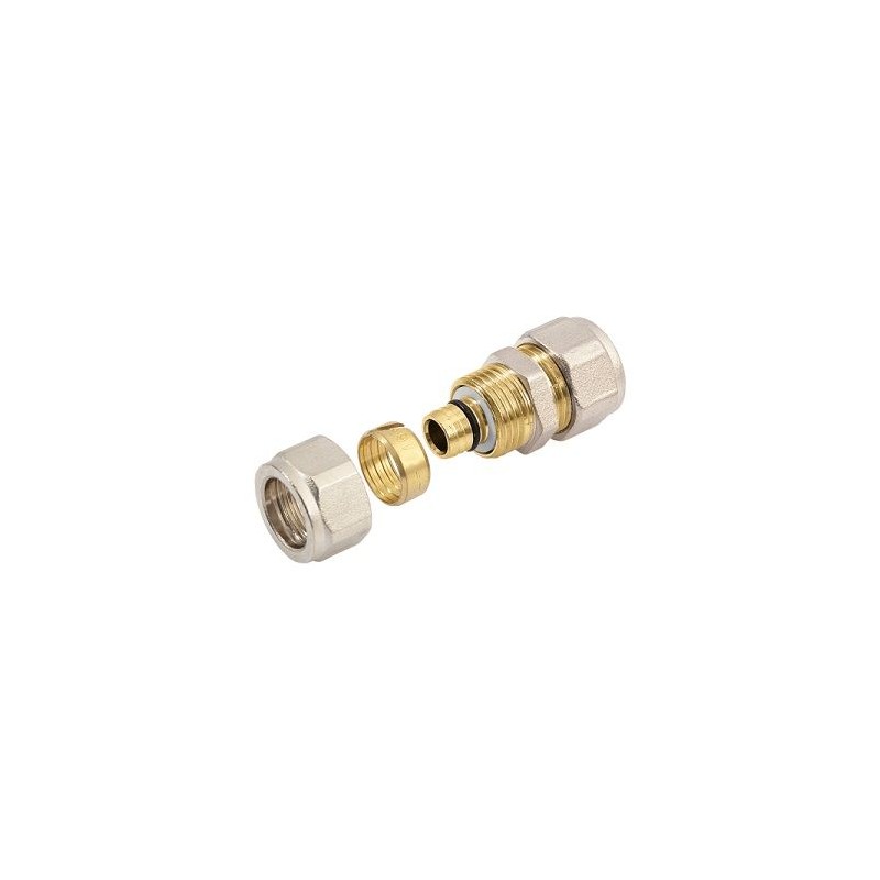 BONFIX Alu-knel rechte koppeling 26 x 26 mm
