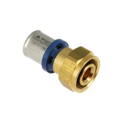 BONFIX Alu-pers 2-delige koppeling met moer 1/2" bi. x 20 mm