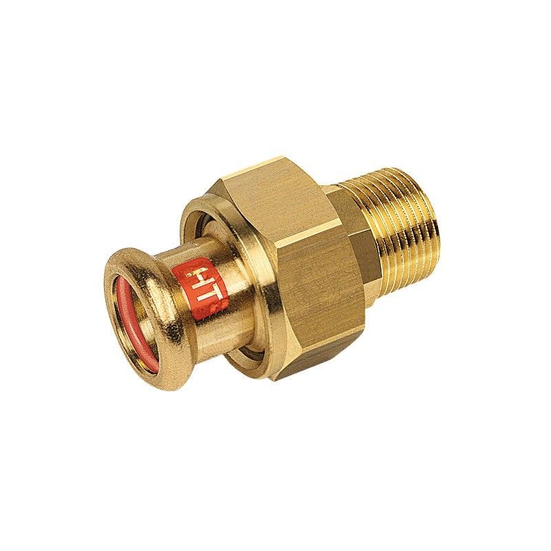 BONFIX M-press RK-solar 3-delige koppeling 1" bu.dr. x 22 mm