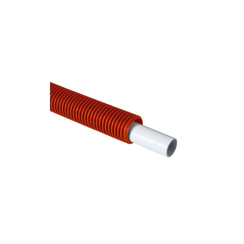 MultiTubo meerlaags aluminium buis 25 x 2.50 - mantel rood - 50mtr