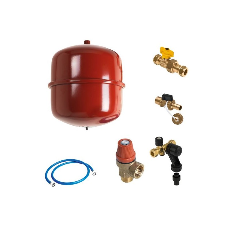 BONFIX CV Ketel renovatiepakket 18 liter Reflex expansievat rood