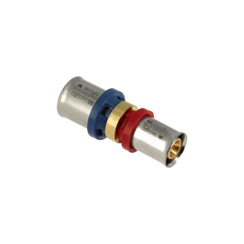 BONFIX Alu-pers rechte verloopkoppeling 20 x 16 mm
