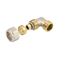 BONFIX Alu-knel kniekoppeling 3/4" bu.dr. x 20 mm