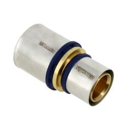BONFIX Alu-pers rechte verloopkoppeling 50 x 32 mm