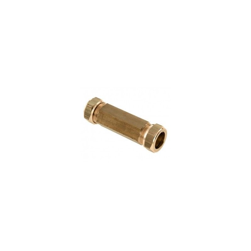 BONFIX Knel messing reparatiekoppeling 22 mm 