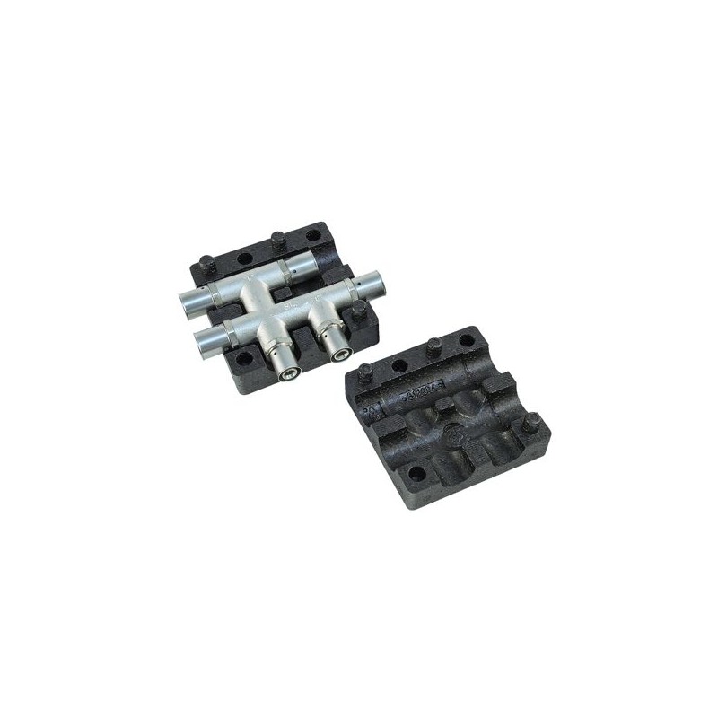 MultiTubo Persfitting metaal vertind kruisstuk 20 x 16 x 16 mm