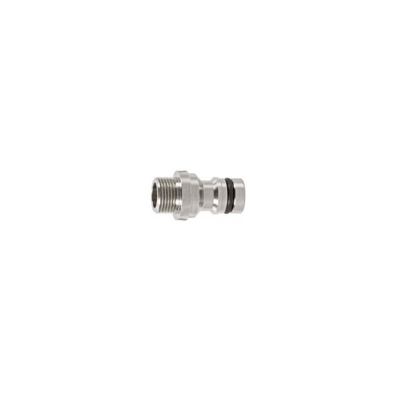 Geka Plus - nikkel - aansluitplug met bu.dr. 3/8 709AX