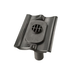 Ubbink Rioolontspanningspan Sneldek 5 -55 graden 1-pans (SND-R1) zwart