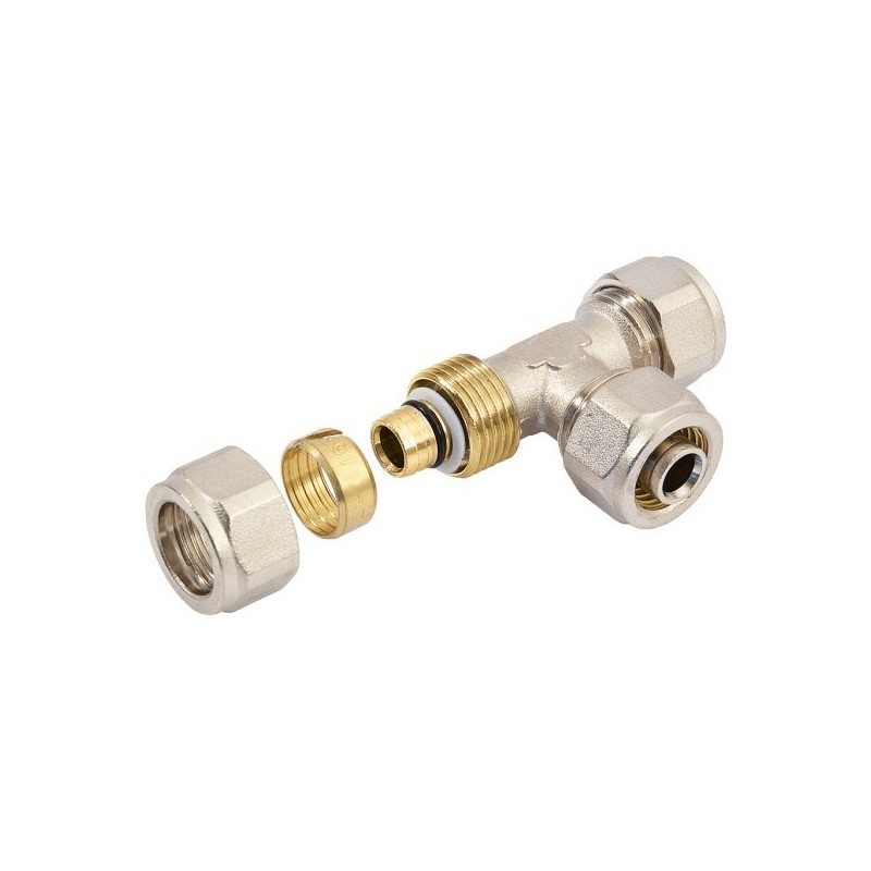 BONFIX Alu-knel T-stuk 14 x 14 x 14 mm