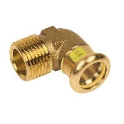 BONFIX M-press RK-gas kniekoppeling 1'' bu.dr. x 22 mm