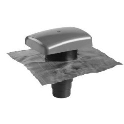 Ubbink Rioolontluchtingspan rvt200 universeel grijs lood blank