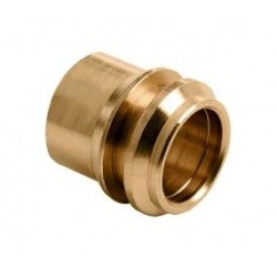 BONFIX Knel messing verloopset 28 x 22 mm  