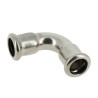 BONFIX M-press RVS-water bocht 90° 12 x 12 mm