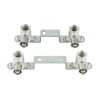 MultiTubo Persfitting metaal vertind Gemini beugel 16 x 3/8" - 120 mm