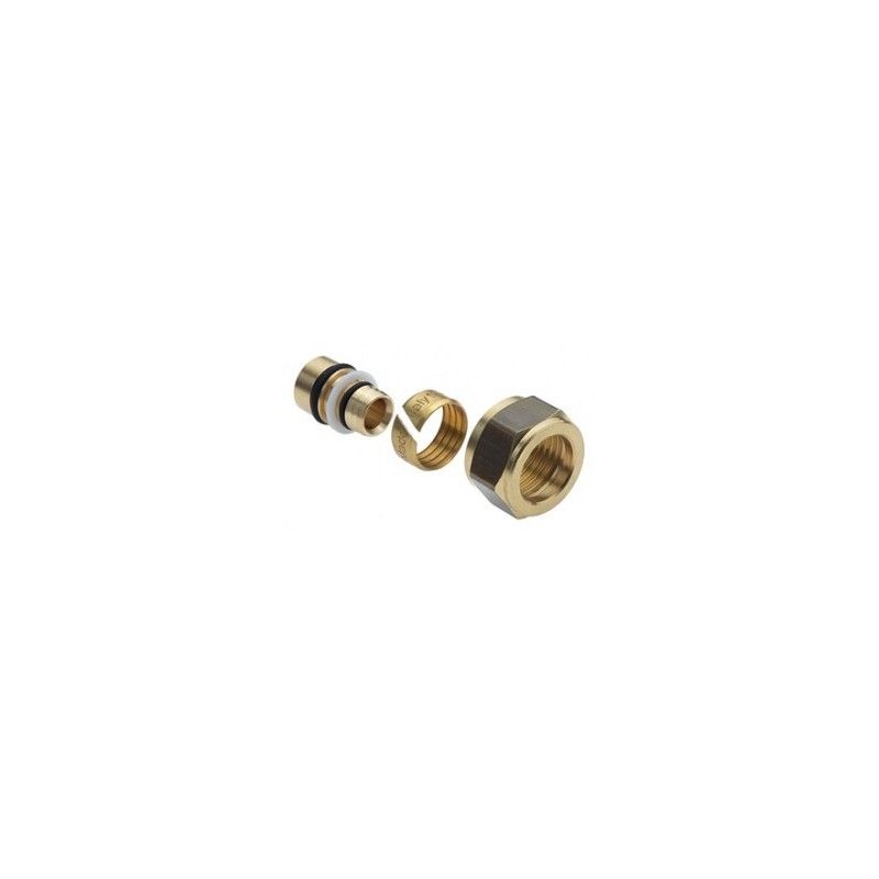 BONFIX Knel verloopset ø14 x 2,0 Alu-pers x 15 mm