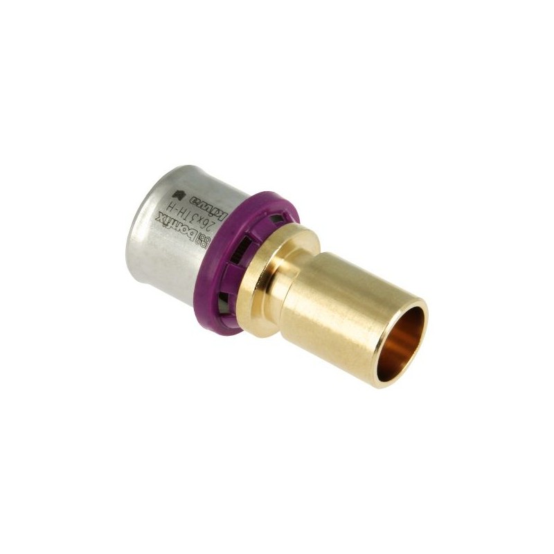 BONFIX Alu-pers insteekverloopkoppeling 26 x Ø22 mm
