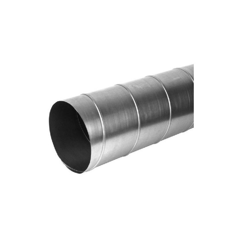 Spirobuis Ø80mm wanddikte 0.4 mm lengte a 3 mtr.