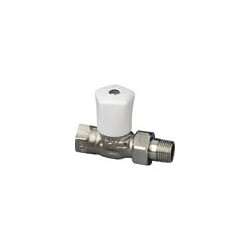 Heimeier radiatorkraan 1/2" Recht