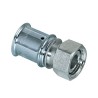 MultiTubo Persfitting metaal vertind 2-delig 16 x 1/2" bi.dr.