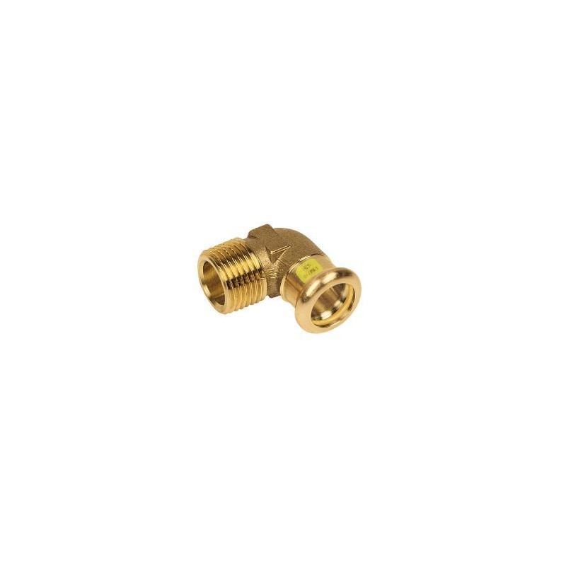 BONFIX M-press RK-gas kniekoppeling 1/2'' bu.dr. x 22 mm