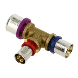 BONFIX Alu-pers verloop T-stuk 26 x 16 x 20 mm