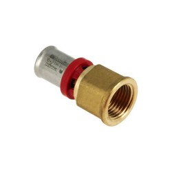 BONFIX Alu-pers schroefbus 3/4" bi.dr. x 16 mm