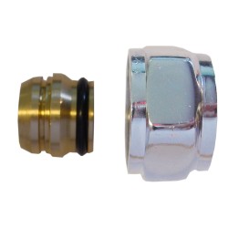 Riko luxe adaptor 15mm chroom