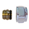 Riko luxe adaptor 15mm chroom