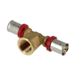 BONFIX Alu-pers T-stuk 16 x 1/2" bi.dr. x 16 mm