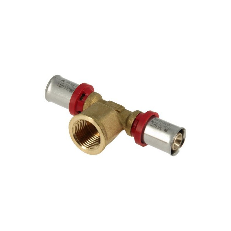 BONFIX Alu-pers T-stuk 16 x 1/2" bi.dr. x 16 mm