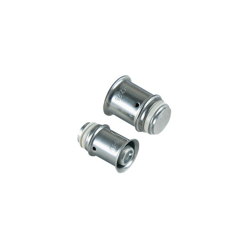 MultiTubo Persfitting metaal vertind eindkap 32 mm