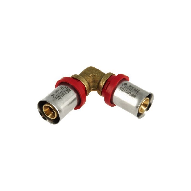 BONFIX Alu-pers kniekoppeling 16 x 16 mm