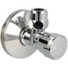 Shell Hoekstopkraan 1/2" x 10 met rozet  049170699