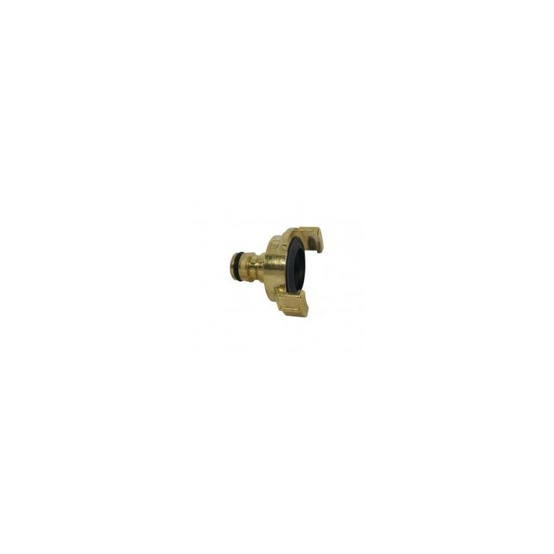 Geka Messing snelkoppeling x insteekplug Gardena