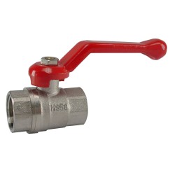 Riko 1050 kogelkraan + aluminium hendel - 2 x 2" bi.dr.