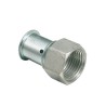 MultiTubo Persfitting metaal vertind schroefbus 25 x 1" bi.dr.