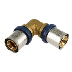 BONFIX Alu-pers kniekoppeling 20 x 20 mm