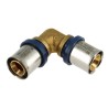 BONFIX Alu-pers kniekoppeling 20 x 20 mm