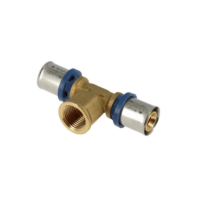 BONFIX Alu-pers T-stuk 20 x 3/4" bi.dr. x 20 mm