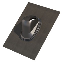 Dakdoorvoerpan Universeel 131 35-55° 700mm x 1000mm zwart