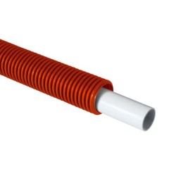 MultiTubo meerlaags aluminium buis 16 x 2.00 - mantel rood - 75mtr