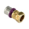 BONFIX Alu-pers rechte verloopkoppeling 26 x 22 mm knel