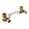 BONFIX Alu-pers muurplaatbeugel 1/2" bi.dr. x 16 mm (47mm)